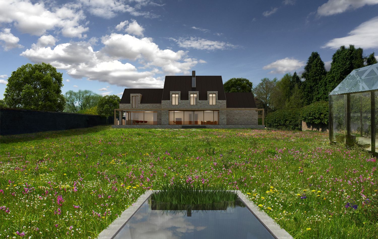 Villa's op landgoed Schöndeln  - Roermond , Engelman Architecten
