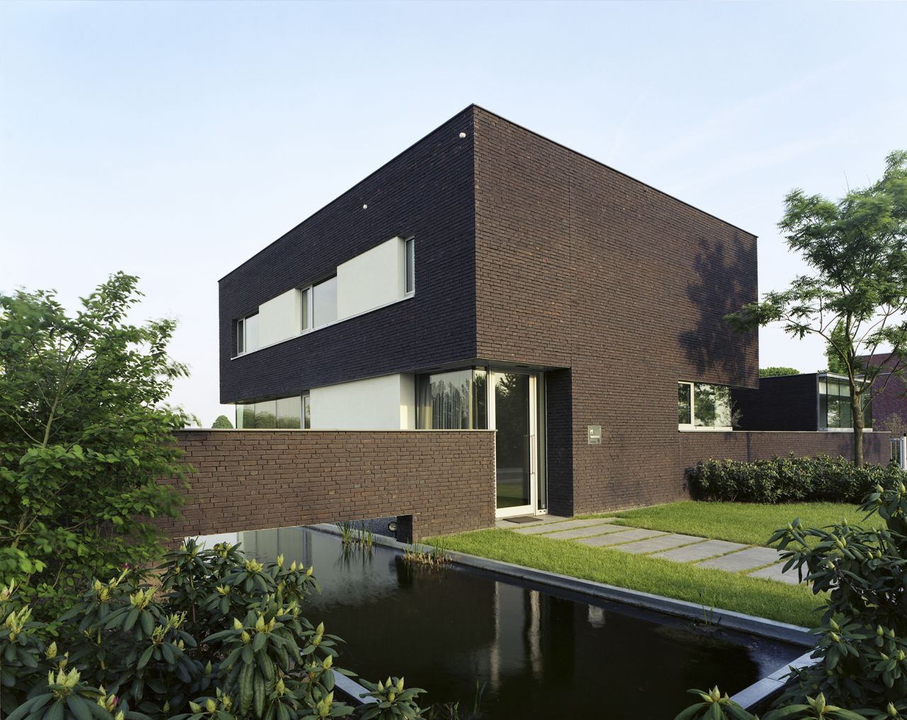 moderne villa architectuur architectuur nederland limburg engelman architecten 