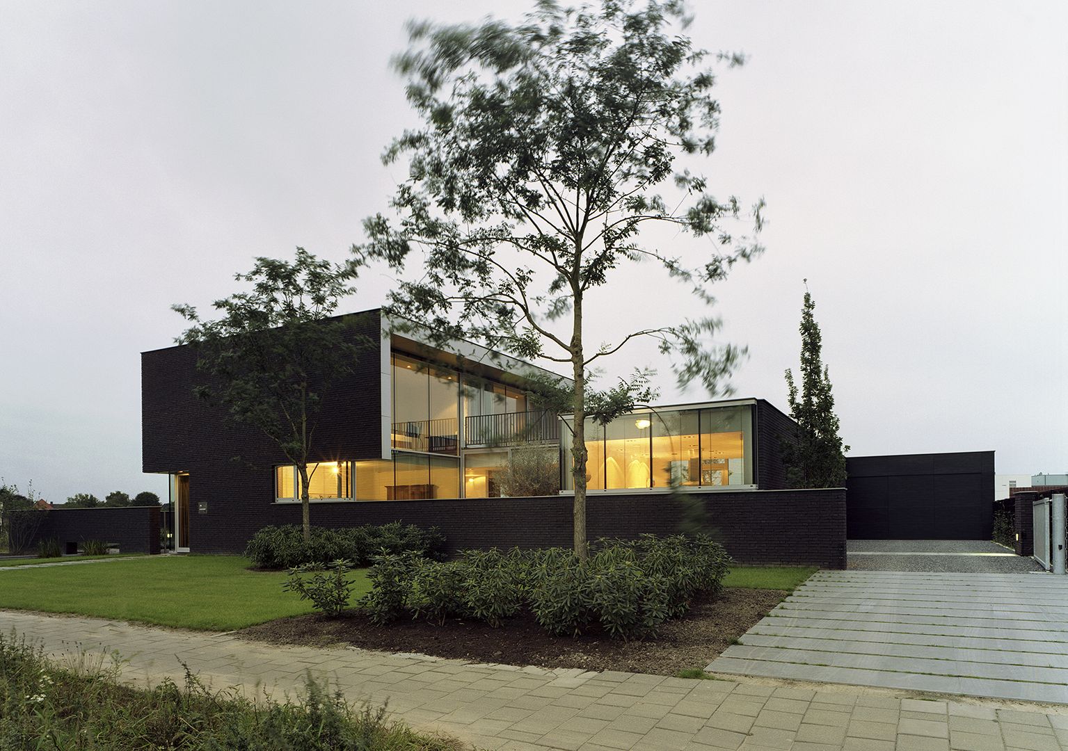 Villa met lange zichtlijnen - Echt, Engelman Architecten
